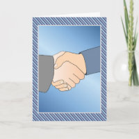 Closing Business Deal Greeting Card