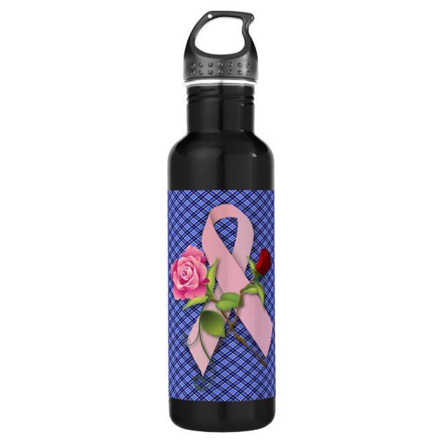 Closure for the Breast Cancer Survivor 710 Ml Water Bottle (Front)