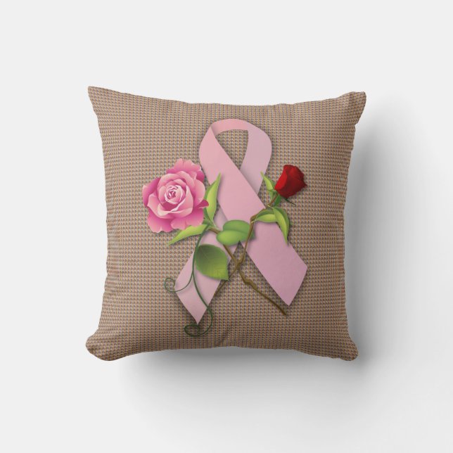 Closure for the Breast Cancer Survivor Cushion (Front)