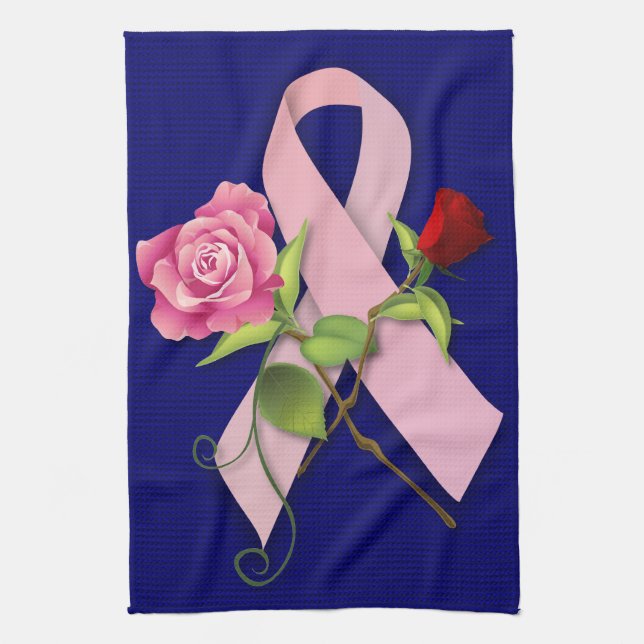 Closure for the Breast Cancer Survivor Tea Towel (Vertical)