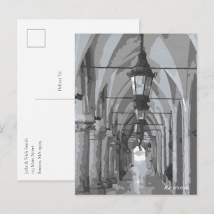 Cloth Hall Kraków, Poland Postcard