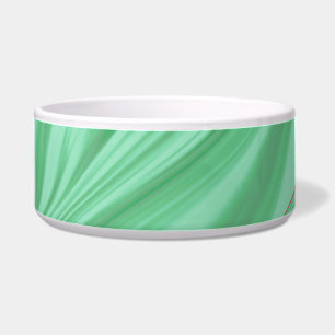 Cloth in curves with light mint green tones
