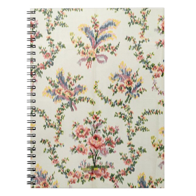 Cloth woven for Queen Marie Antoinette at the Pala Notebook (Front)