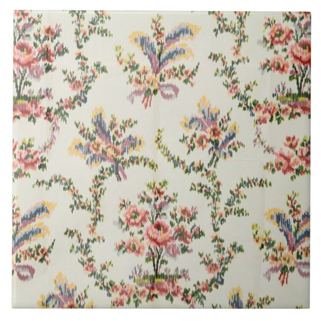 Cloth woven for Queen Marie Antoinette at the Pala Tile (Front)