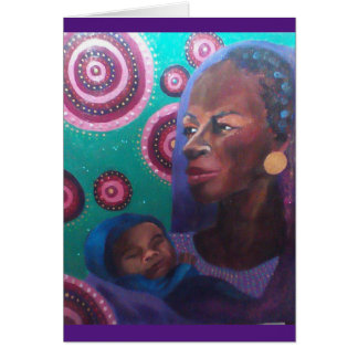 Clothed in Purple Notecard