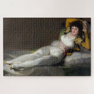 Clothed Maja (by Francisco Goya) Jigsaw Puzzle