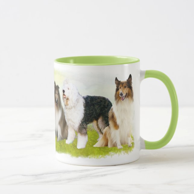 Clothes - Collie, Bobtail and Co. Mug (Right)