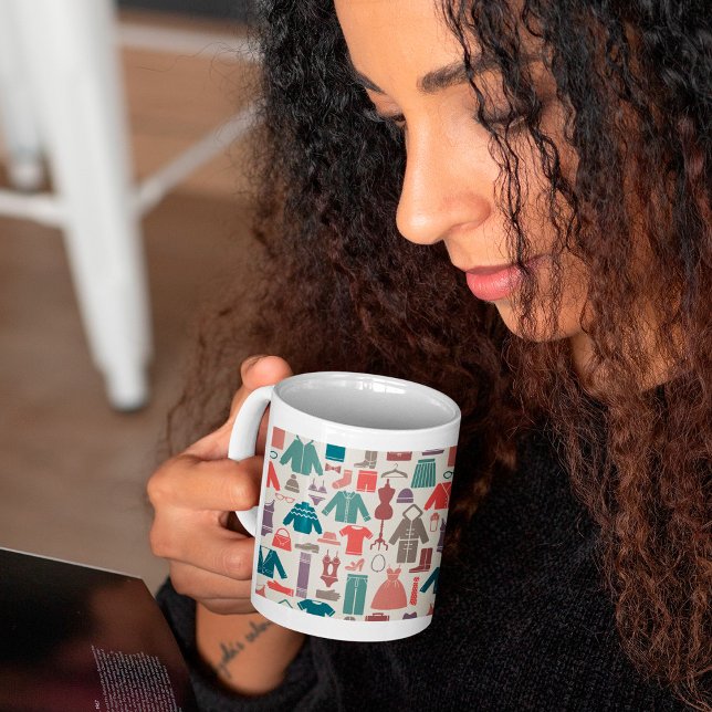 Clothes Icons Coffee Mug (Creator Uploaded)