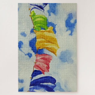 Clothesline Art  Jigsaw Puzzle