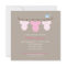 Clothesline Baby Shower Invitation