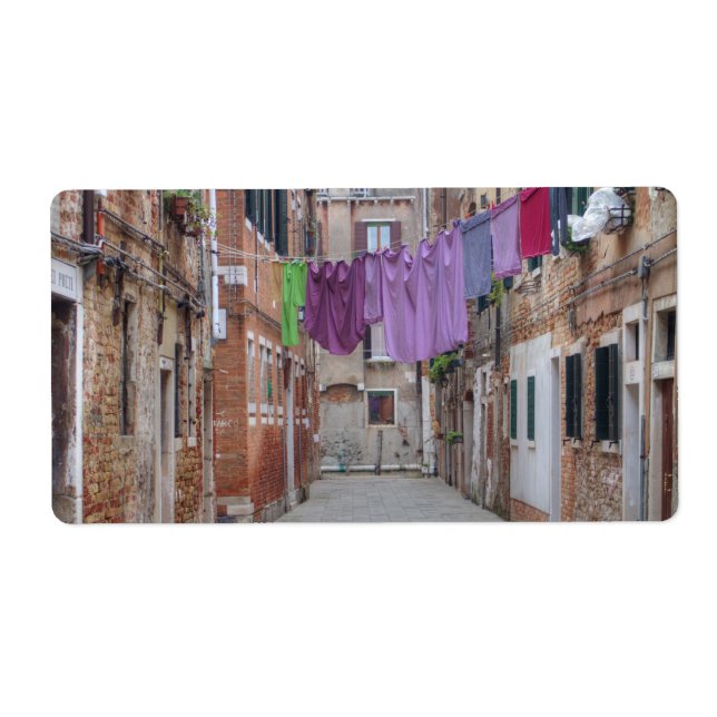 Clothesline In Venice Italy (Front)