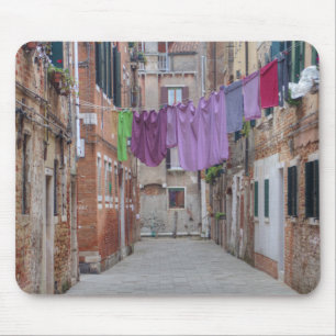 Clothesline In Venice Italy Mouse Pad