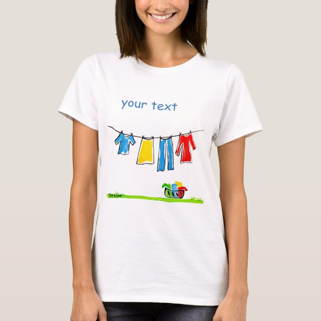 clothesline T-Shirt (Front)
