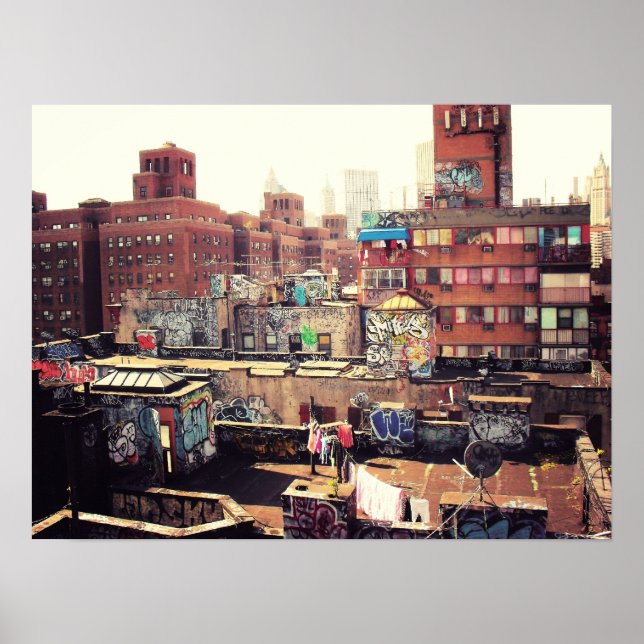 Clotheslines and Graffiti, Medium Poster (Front)