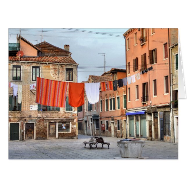 Clotheslines At Campo Ruga (Front Horizontal)