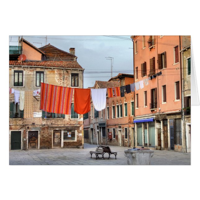 Clotheslines At Campo Ruga (Front Horizontal)