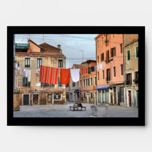 Clotheslines At Campo Ruga Envelope