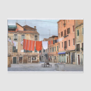 Clotheslines At Campo Ruga Tissue Paper