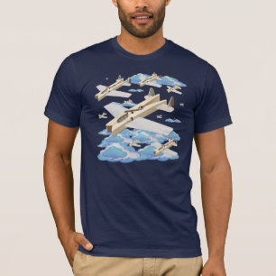 Clothespin Aeroplanes T-Shirt
