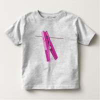 Clothespin washing line peg
