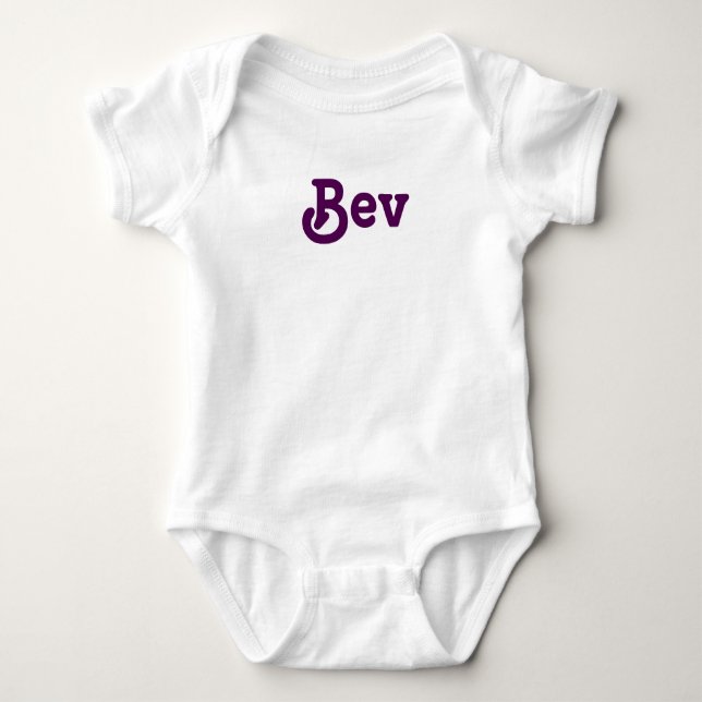 Clothing Baby Bev Bodysuit (Front)