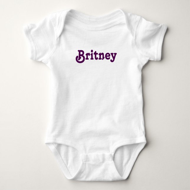 Clothing Baby Britney Bodysuit (Front)