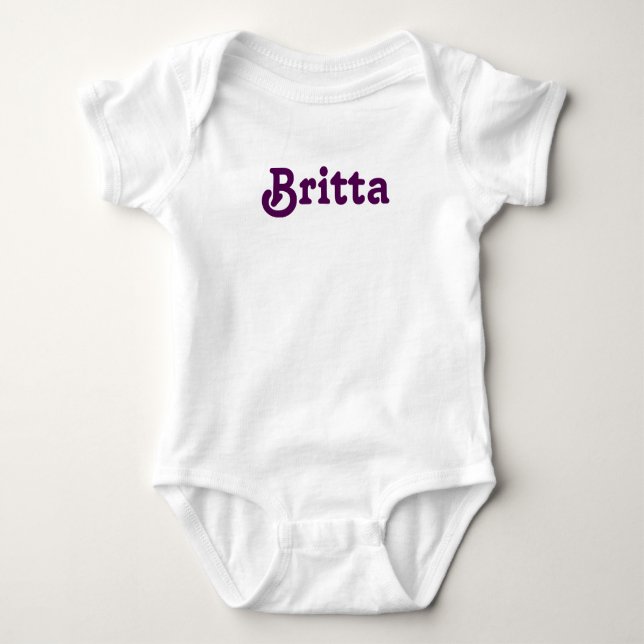 Clothing Baby Britta Bodysuit (Front)