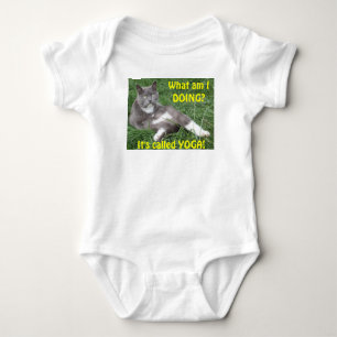 Clothing Baby Cat Yoga Baby Bodysuit