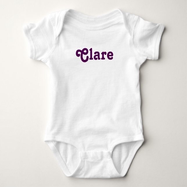 Clothing Baby Clare Bodysuit (Front)
