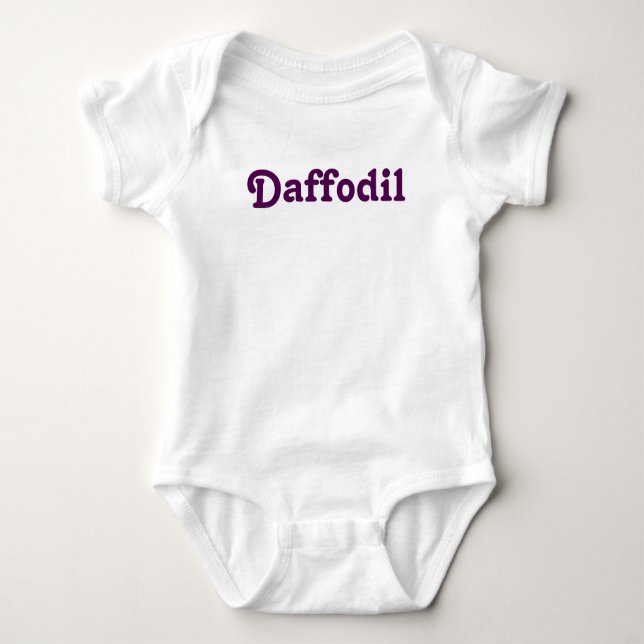 Clothing Baby Daffodil Baby Bodysuit (Front)