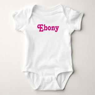 Clothing Baby Ebony Bodysuit