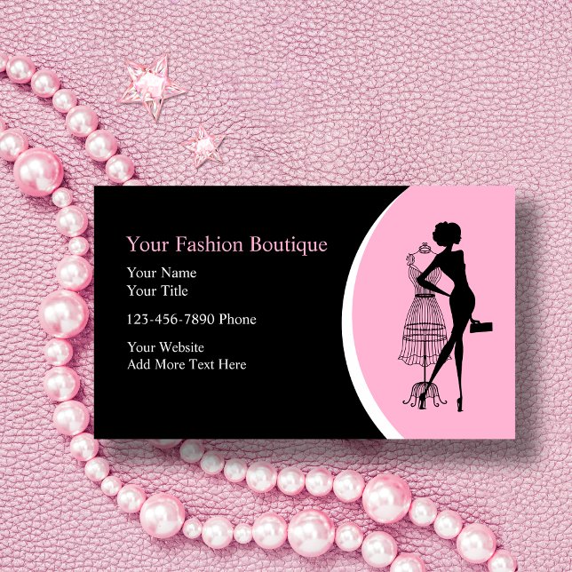 Clothing Boutique Business Cards (Creator Uploaded)