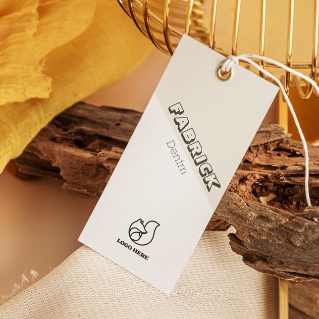 Clothing Hang Tag Modern Contemporary  (Clothing Hang Tag Modern Contemporary)