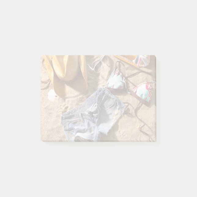 Clothing Left Behind On Beach Post-it Notes (Front)