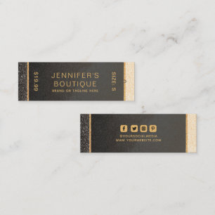 Clothing Tags Small Business Gold Luxury Shimmer