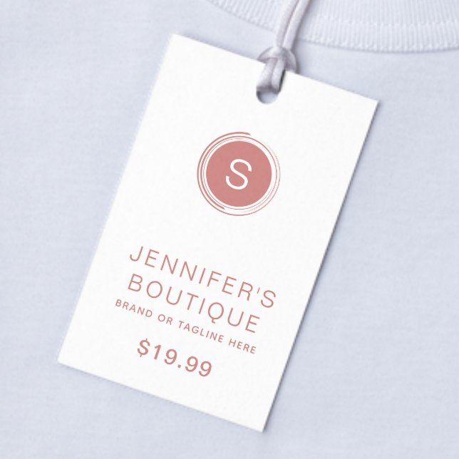 Clothing Tags Small Business Red White (Creator Uploaded)