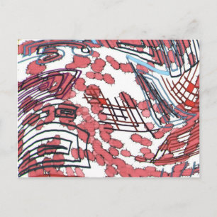 Clotted Postcard