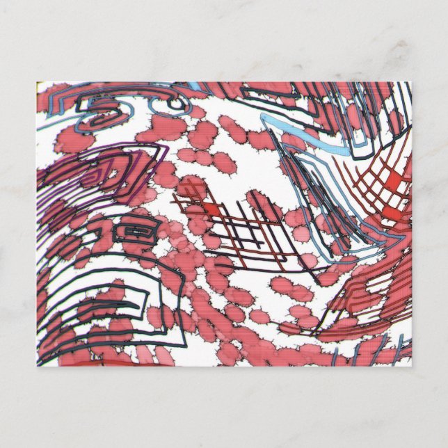 Clotted Postcard (Front)