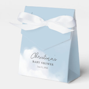 Cloud 9 Blue Baby Shower Favour Box