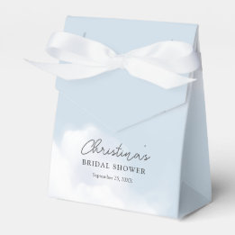 Cloud 9 Blue Bridal Shower Favour Box