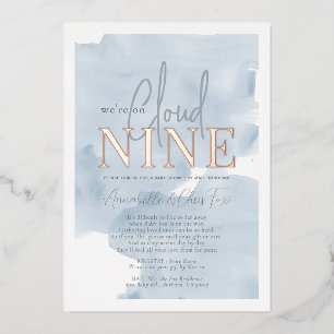 Cloud 9 Blue Sky Boy Baby Shower by Mail