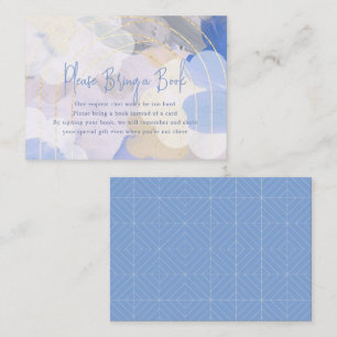 Cloud 9 Gouache Baby Shower Please Bring a Book Enclosure Card