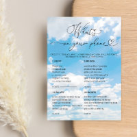 Cloud 9 What's On Your Phone Bridal Game Cards