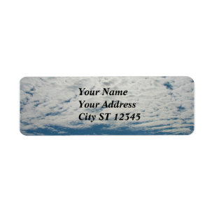 Cloud Address Label Return Address Label