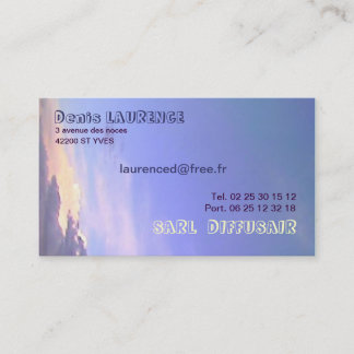 CLOUD AND CALLING CARD SKY