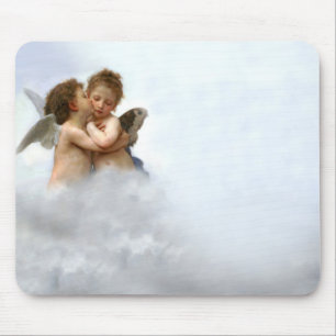 Cloud Angels Mouse Pad