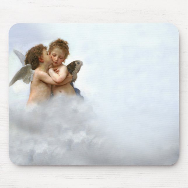 Cloud Angels Mouse Pad (Front)