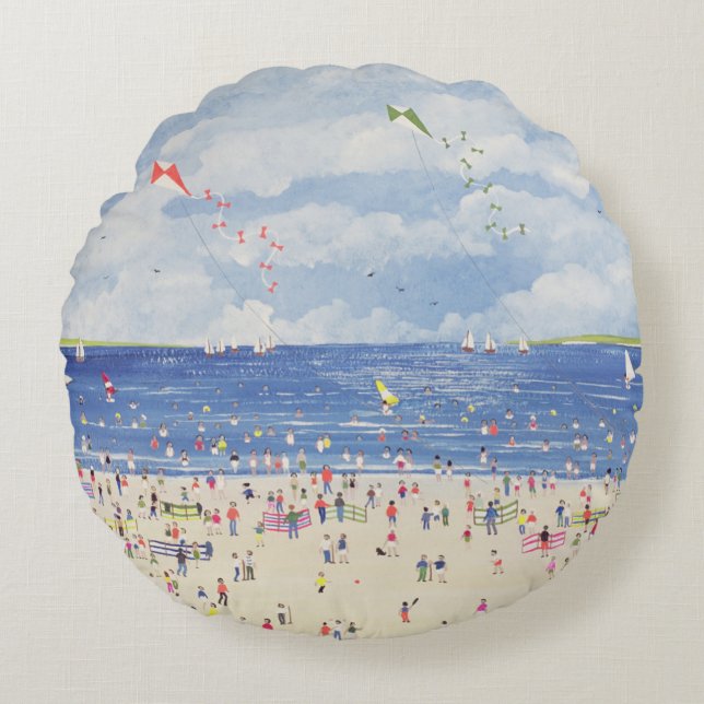 Cloud Beach Round Cushion (Front)