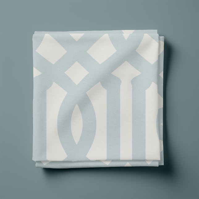 Cloud Blue Trellis Large Scale Fabric (Creator Uploaded)
