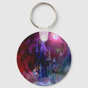 Cloud Castle Key Ring